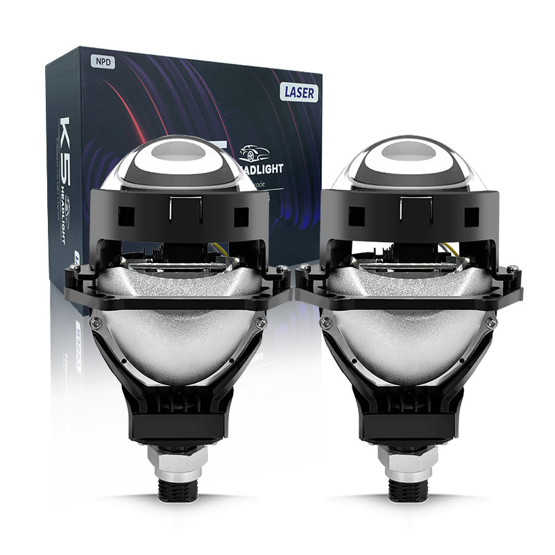 LD-15 12v 65W car headlight Bi LED lens 6000k H4 H7 9005 non destructive installation